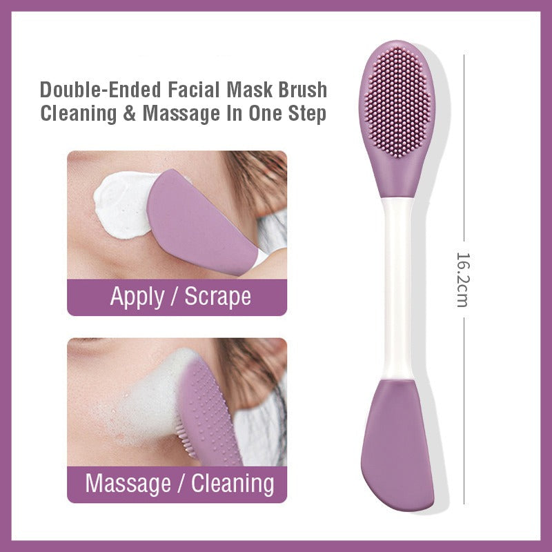Double-Head Facial Mask Brush