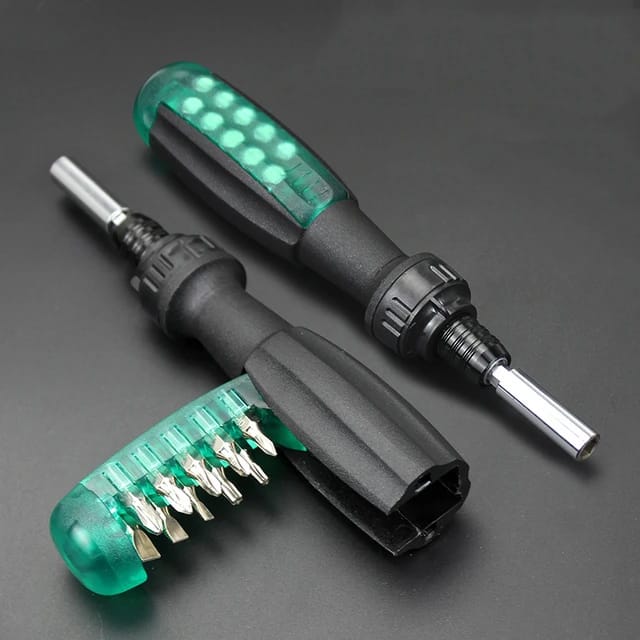 10-in-1 Ratchet Screwdriver Set