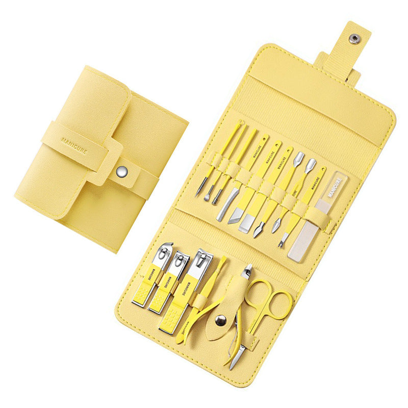16-Piece Professional Nail Clipper Kit.
