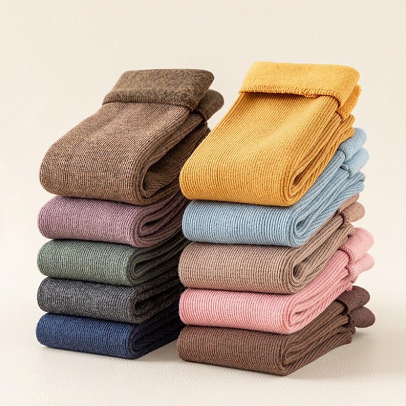 1 Pair of Thick Winter Socks in different colors