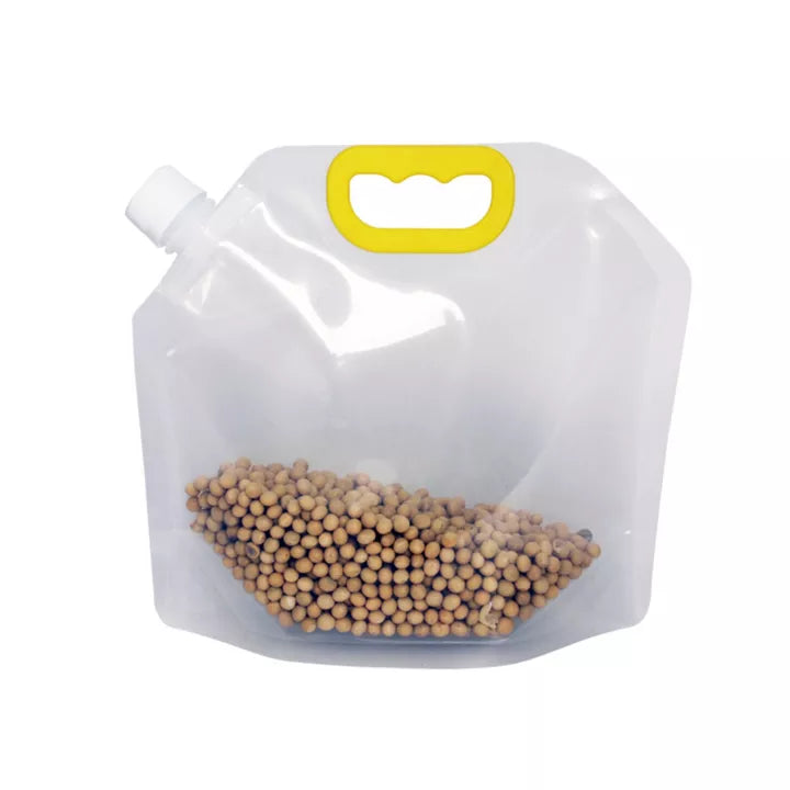 Moisture-proof Sealed Grain Storage Suction Bag with something in it