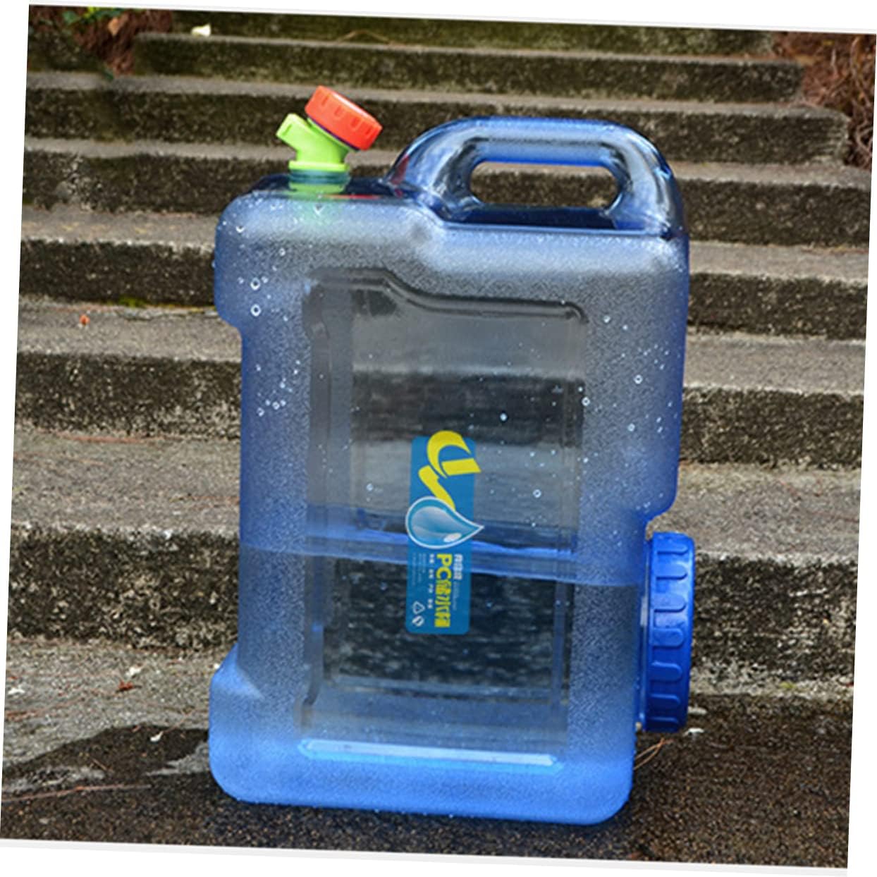 25L Portable Water Dispenser Container for the refrigerator placed on the stairs