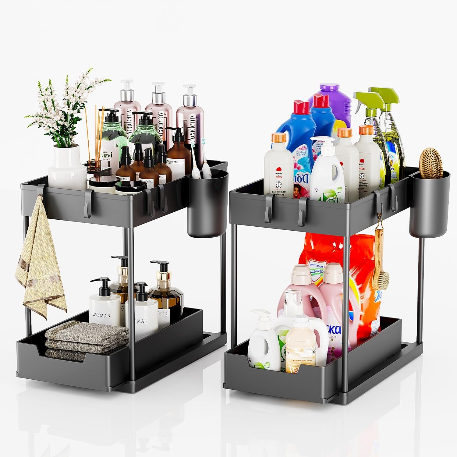 2 Tier 2 Under Sink Organizer
