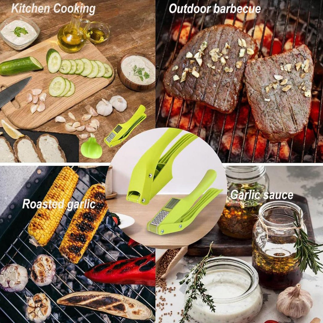 Application Areas Of 2 in 1 Garlic Press.