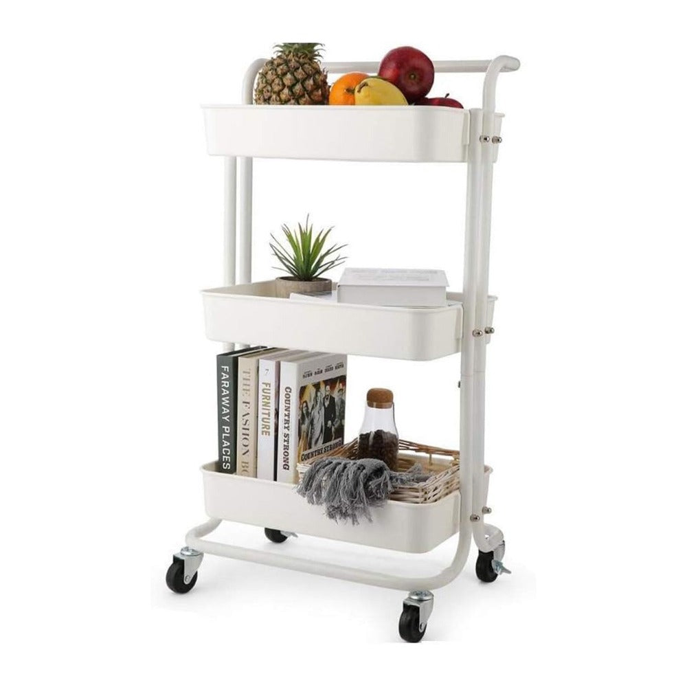 3-Tier Trolley Cart Organizer