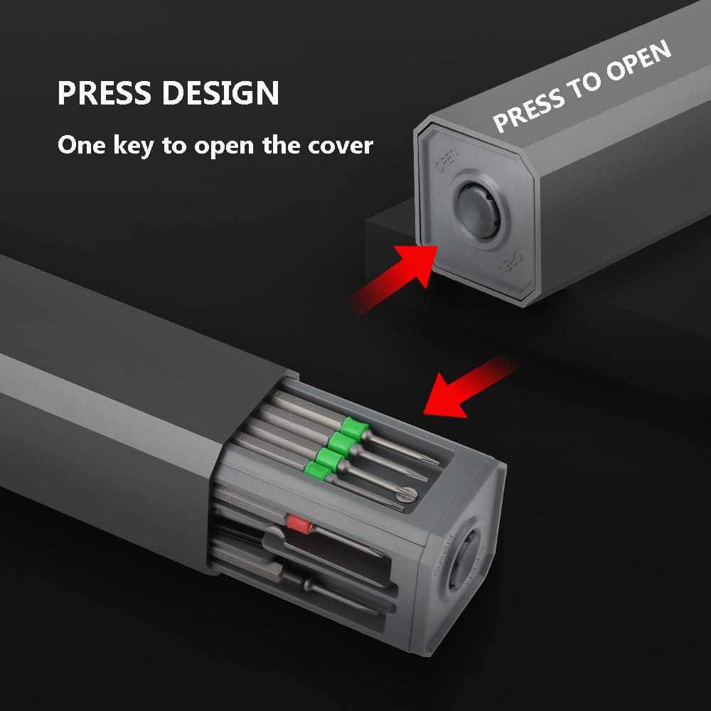 Design of 30 In 1 Mini Screwdriver Set.