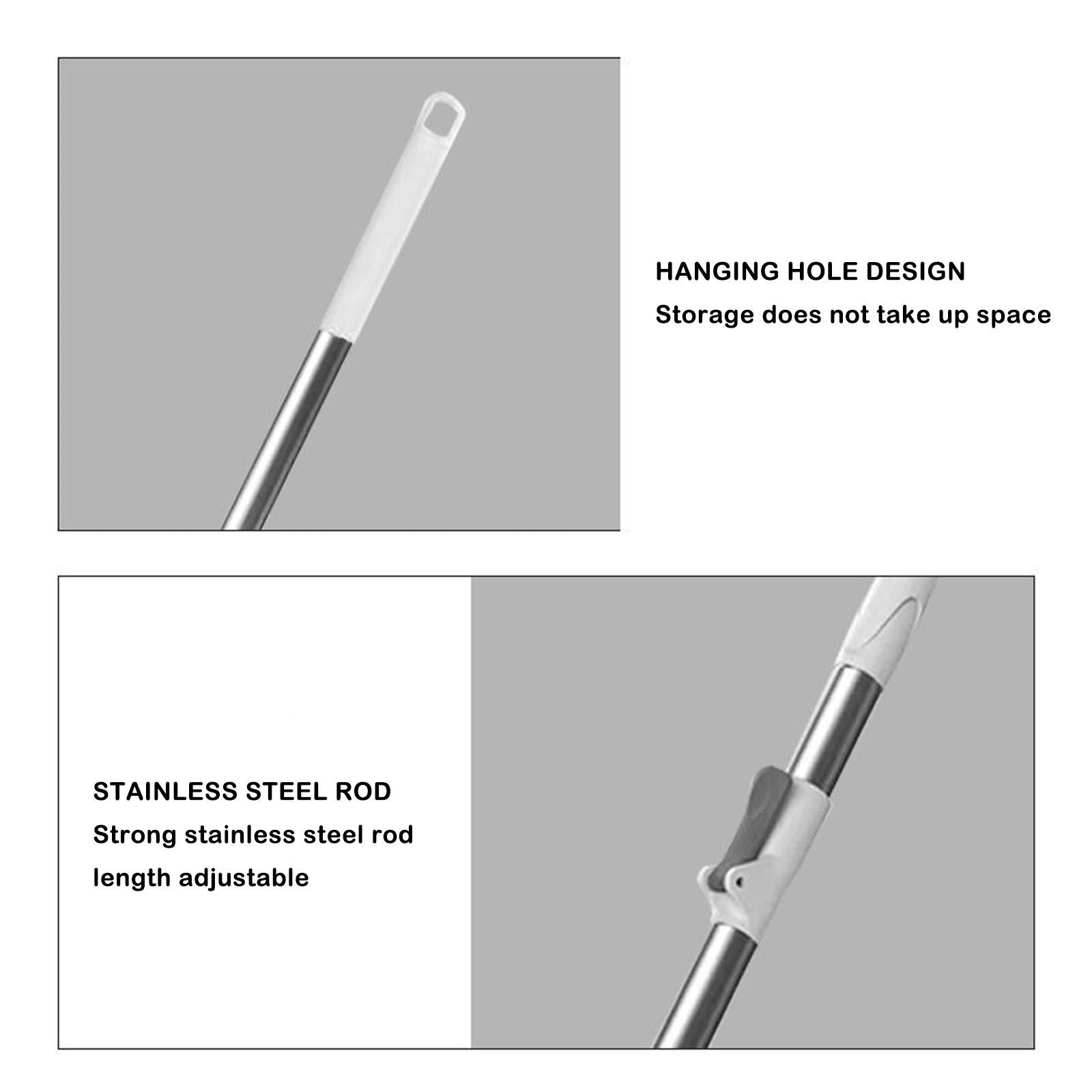 360° Spin Mop and Bucket Set with a hanging hole design