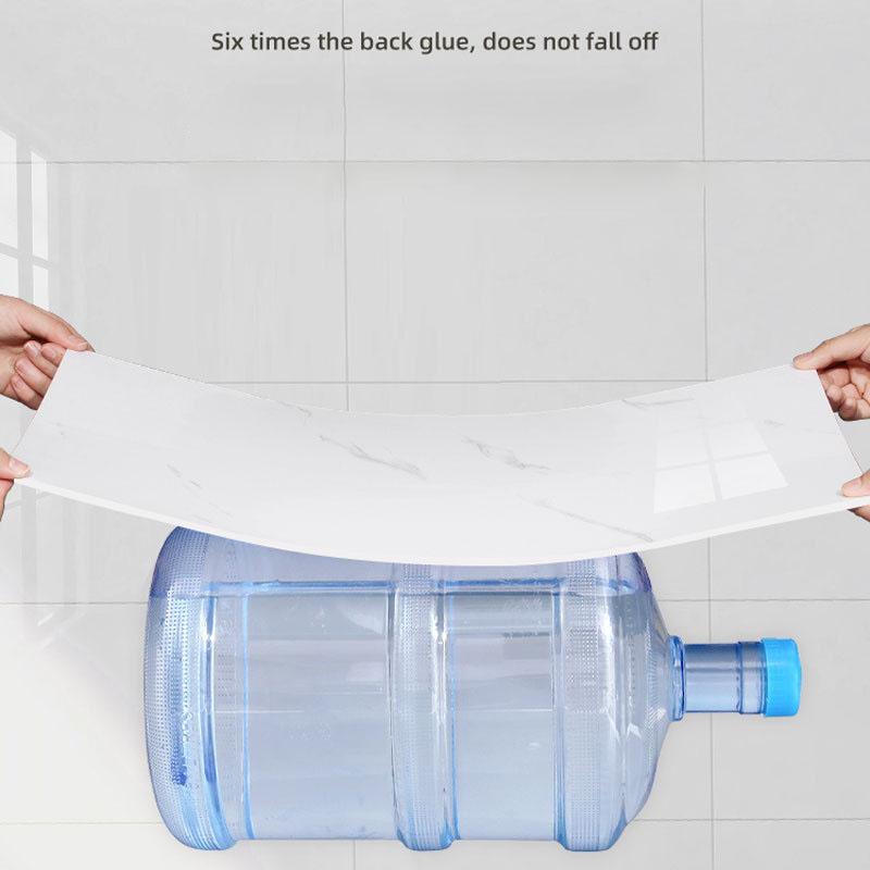 3D Imitation Marble Pattern Wall Sticker.