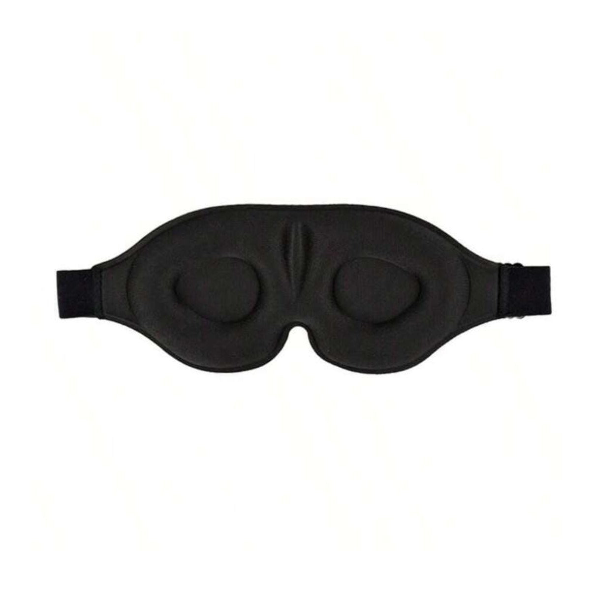 Black 3D Sleep Mask For Side Sleepers.