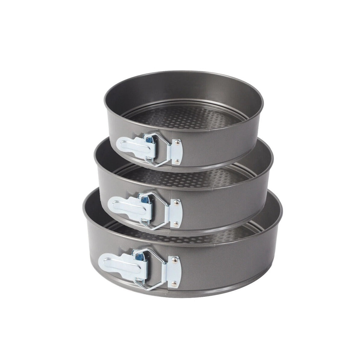 3 Pcs Round Cake Mould Set.