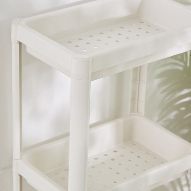 Parts Of 4- Tier Trolley Cart.