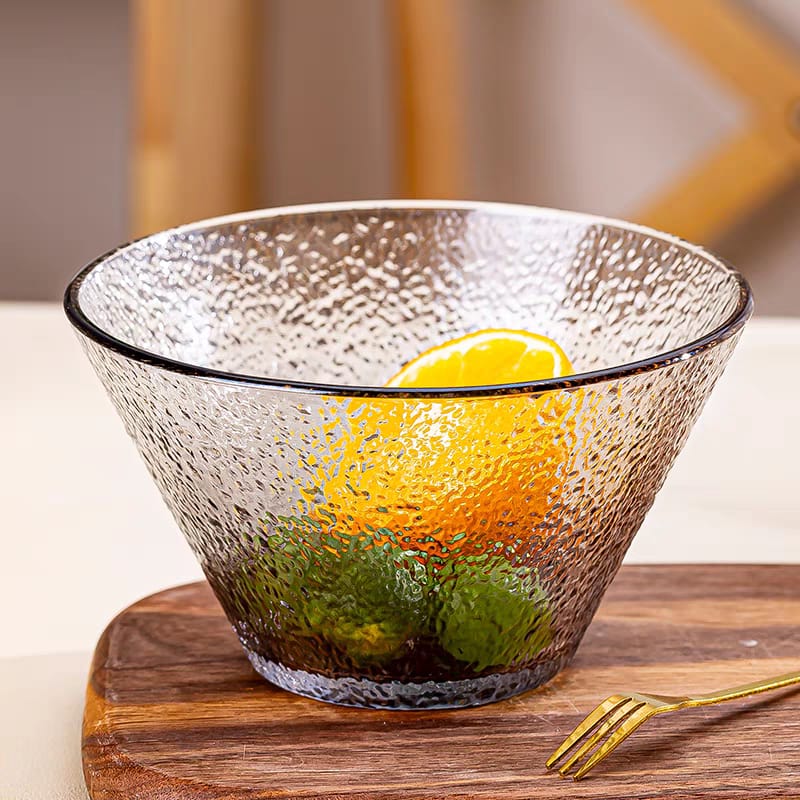 4Pcs Household Dessert Decorative Serving Bowl With Fruits in it.