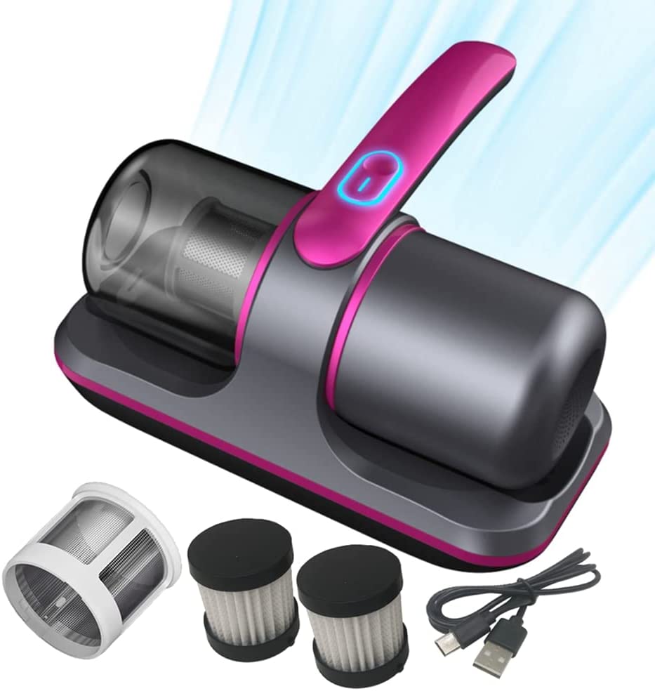 Mattress Vacuum Cleaner With U-V Light Cleaning Pet Hair With