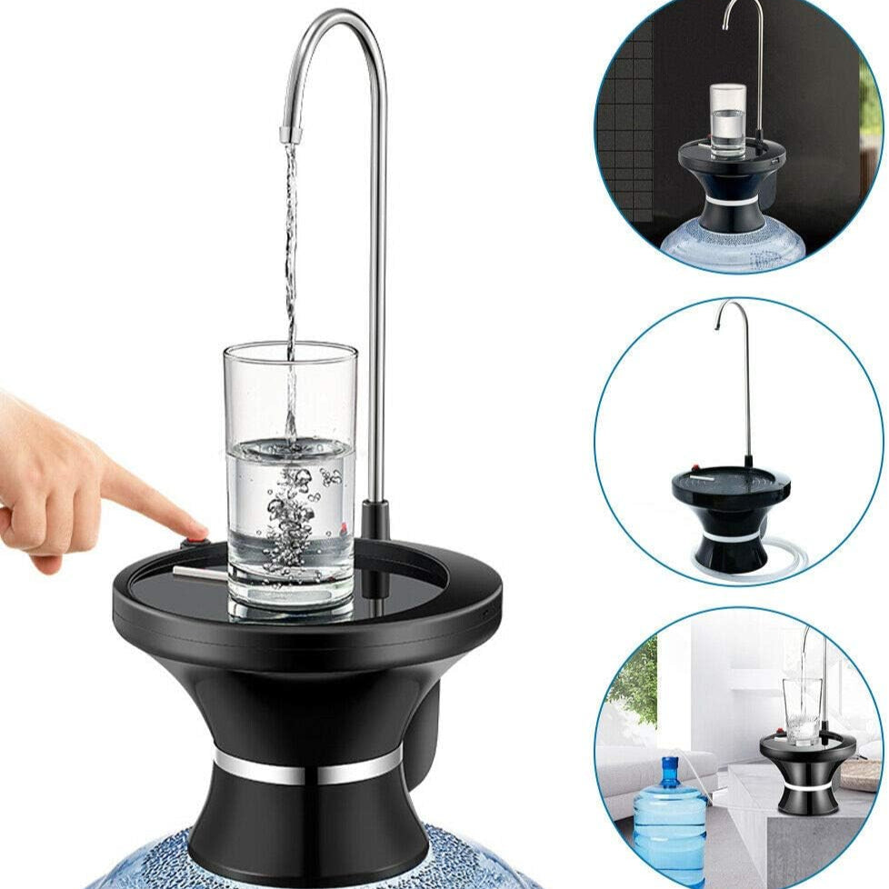 Rechargeable Wireless Electric Gallon Bottled Switch, Portable Automatic Drinking Water Dispenser