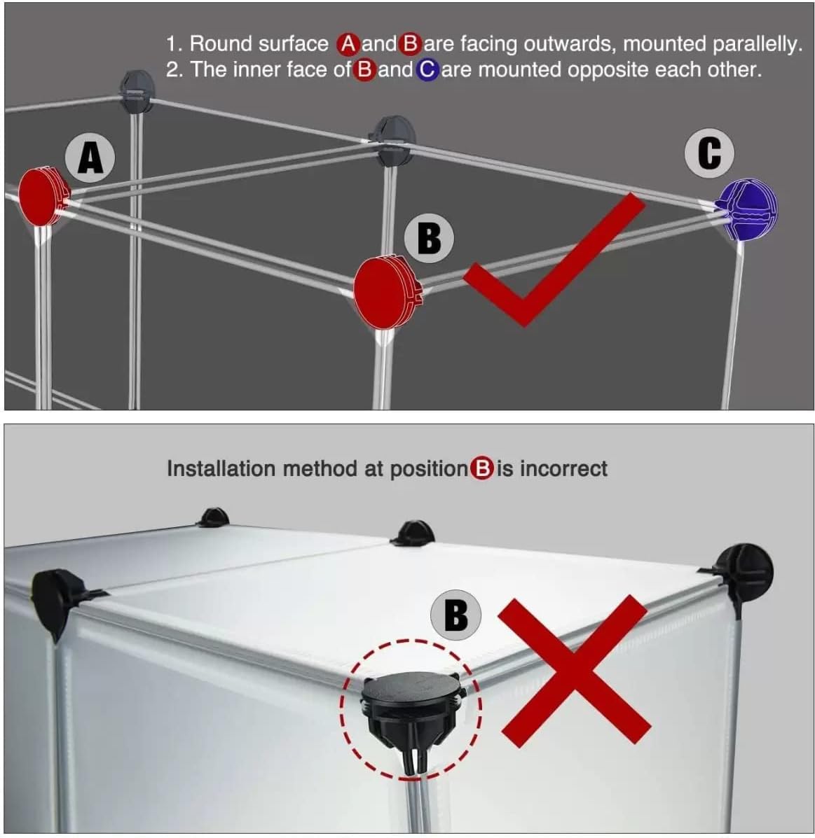 Multilayer Shoe Rack - Dustproof Shoes Cabinet with Doors