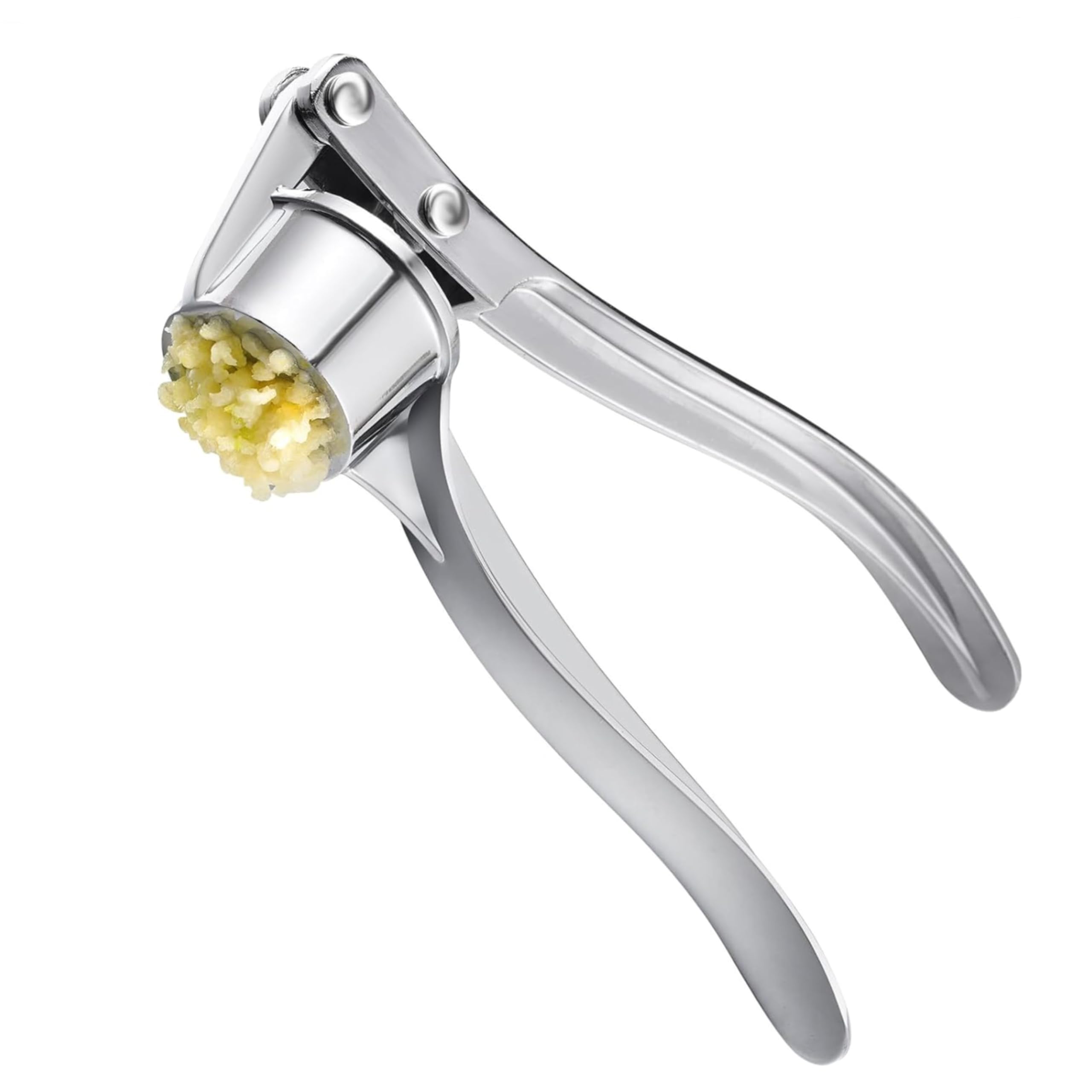 Manual Lemon Squeezer & Stainless Steel Ginger Garlic Press Crushing Garlic