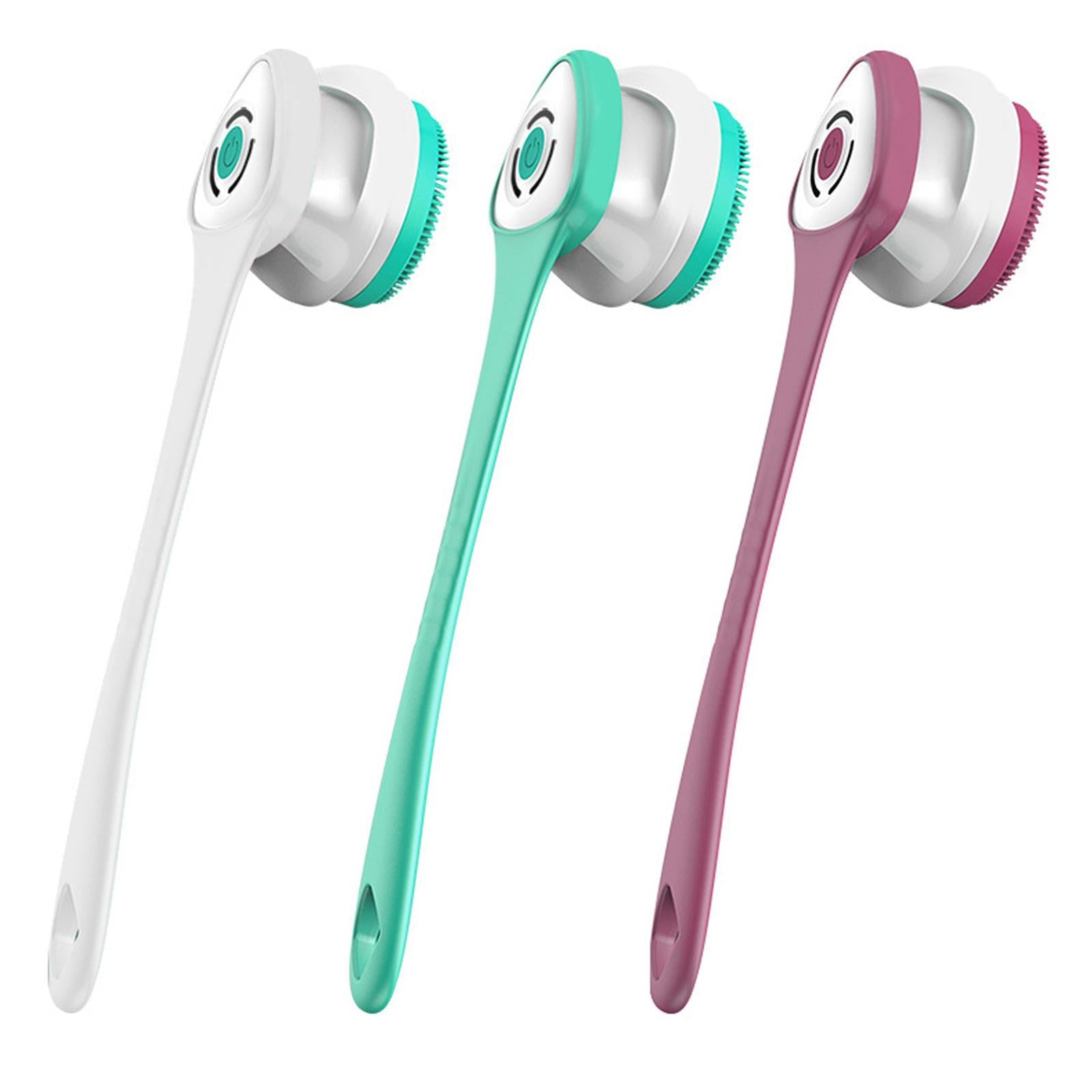 USB Charging Electric Waterproof Shower Body Bath Brush Set with different colors