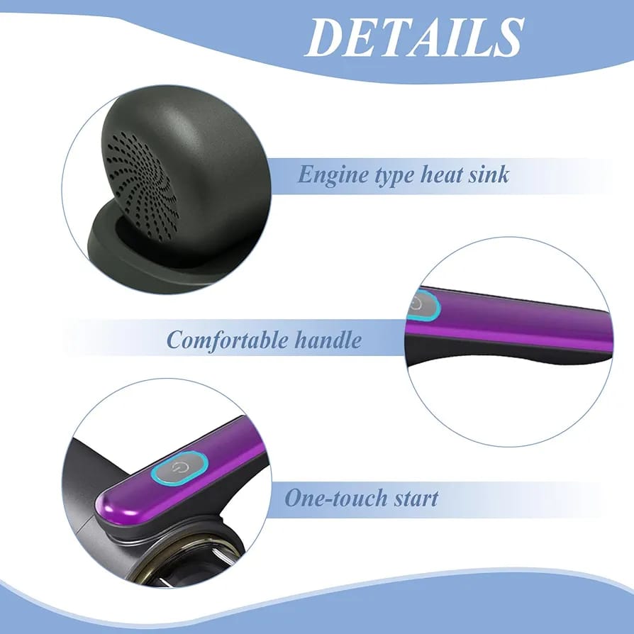 Parts Of ADMOS Acarid Remover.