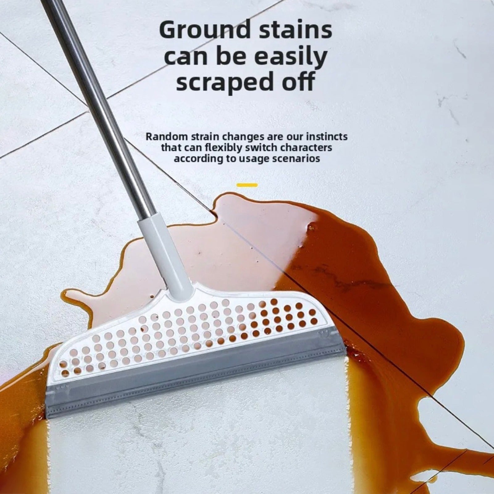 A Floor Wiper Mop is Used to Clean Floor.