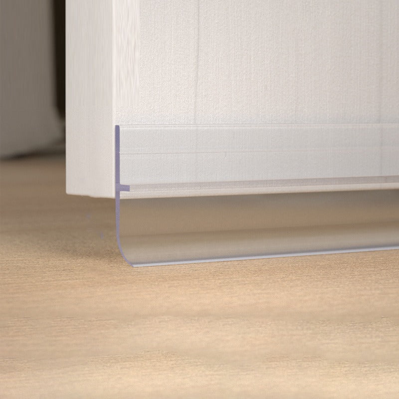 A Self-Adhesive Door Bottom Seal Strip is Attached on the Door.