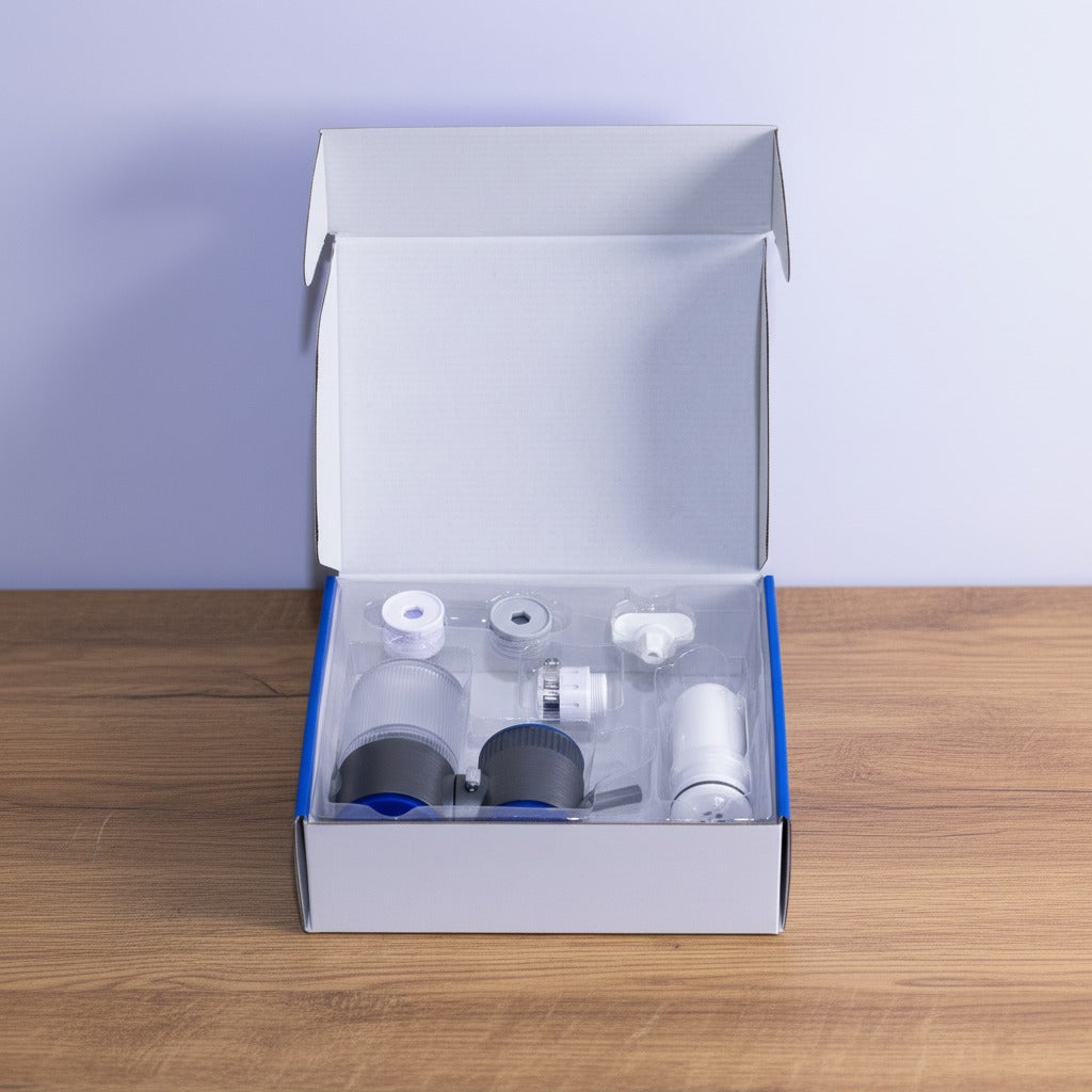 Box of Tap Water Purifier.