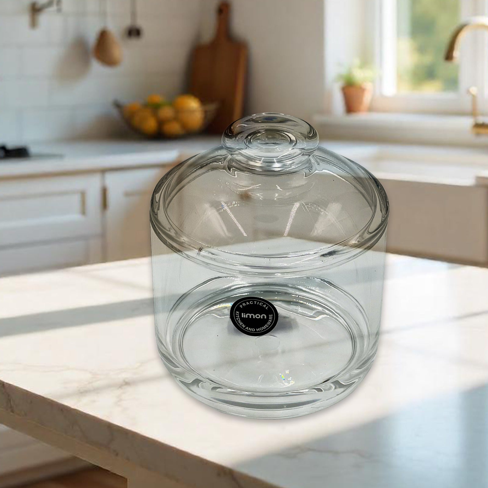 An Acrylic Chocolate Container.