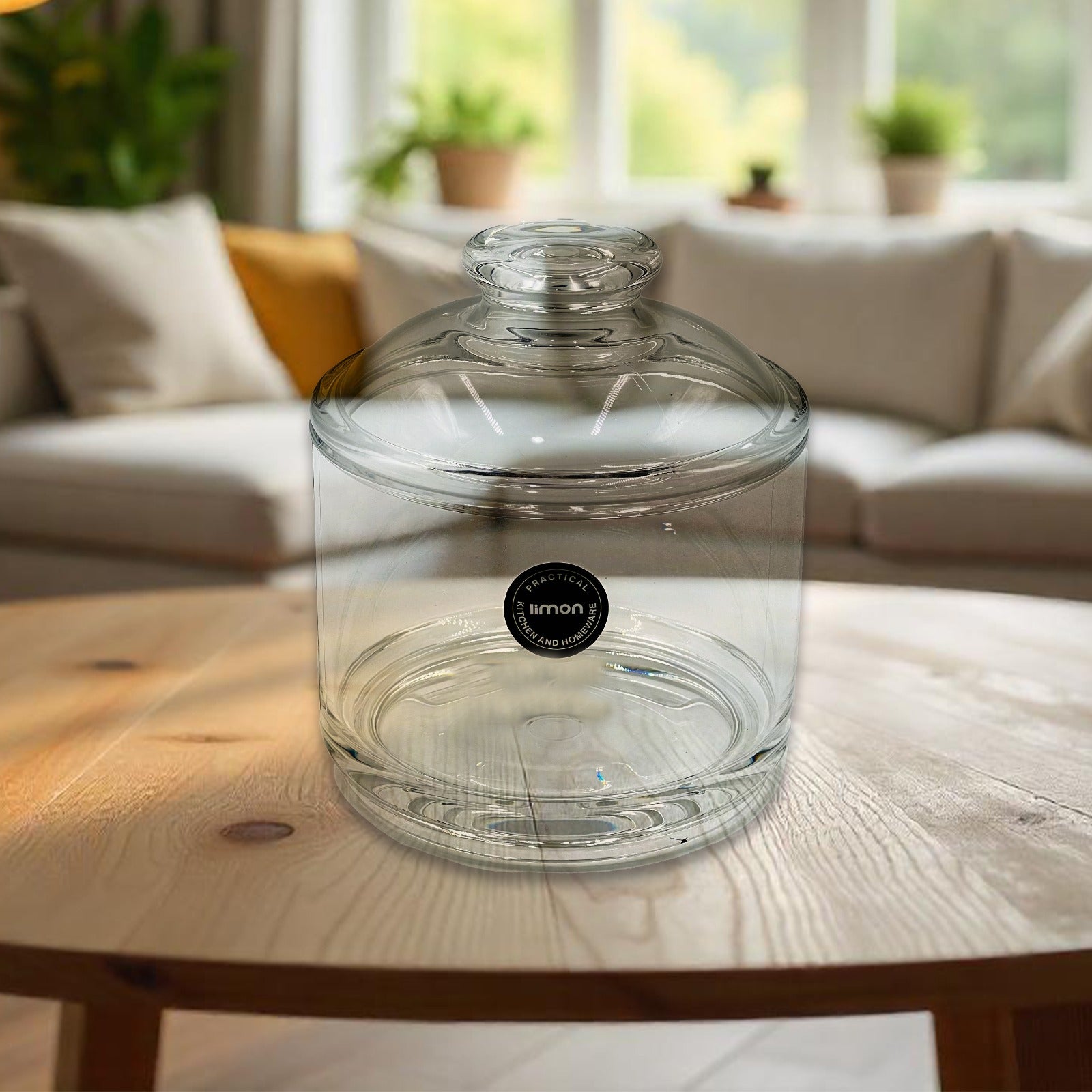 An Acrylic Chocolate Container.