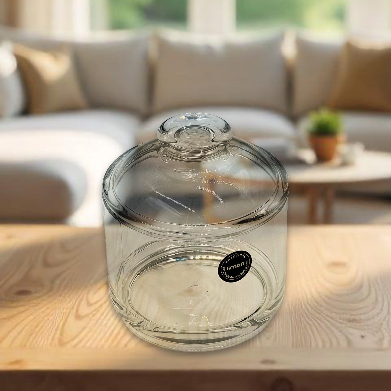 An Acrylic Chocolate Container.