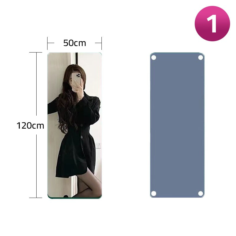 HD Self-Adhesive Acrylic Mirror Tiles with its size