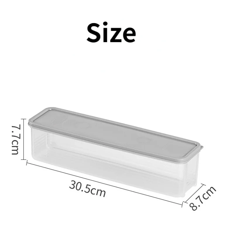 Size Of Airtight Rectangular Storage Box.