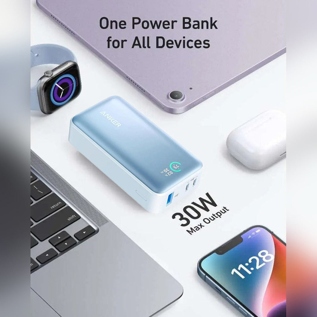 Anker Ultra-Compact Power Bank (10,000mAh, 30W) -A1256H31