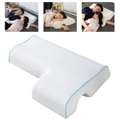 Arched Couple Cuddle Pillow is Used By Different People.