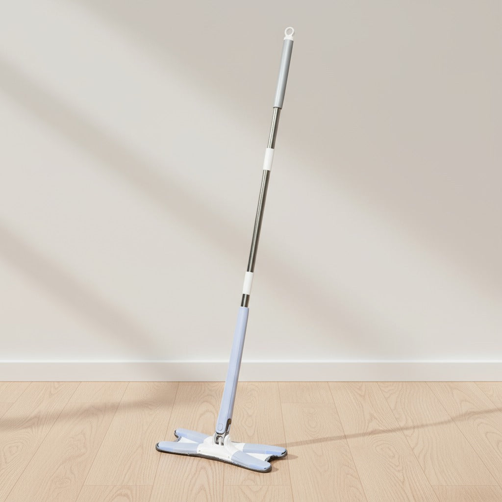 Aurora Twist Mop placed in a wooden floor