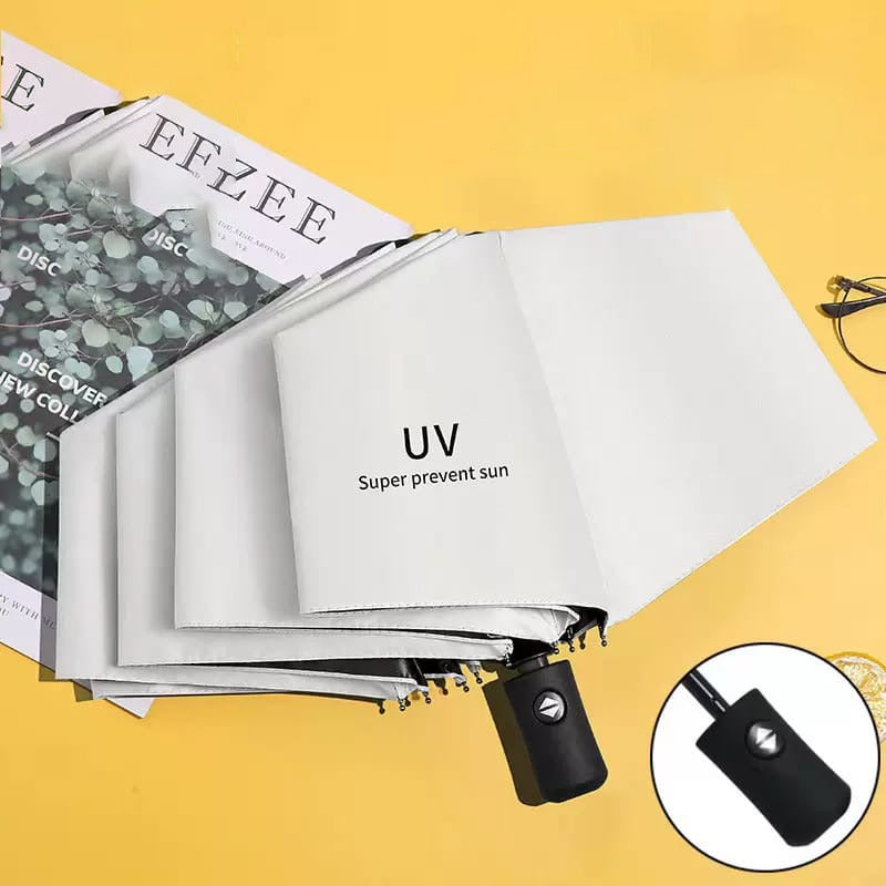 Automatic Umbrella in Light Grey Color.