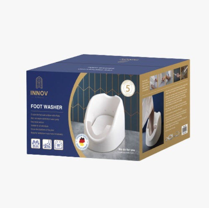 Package Of Automatic Wudu Foot Washer Basin.