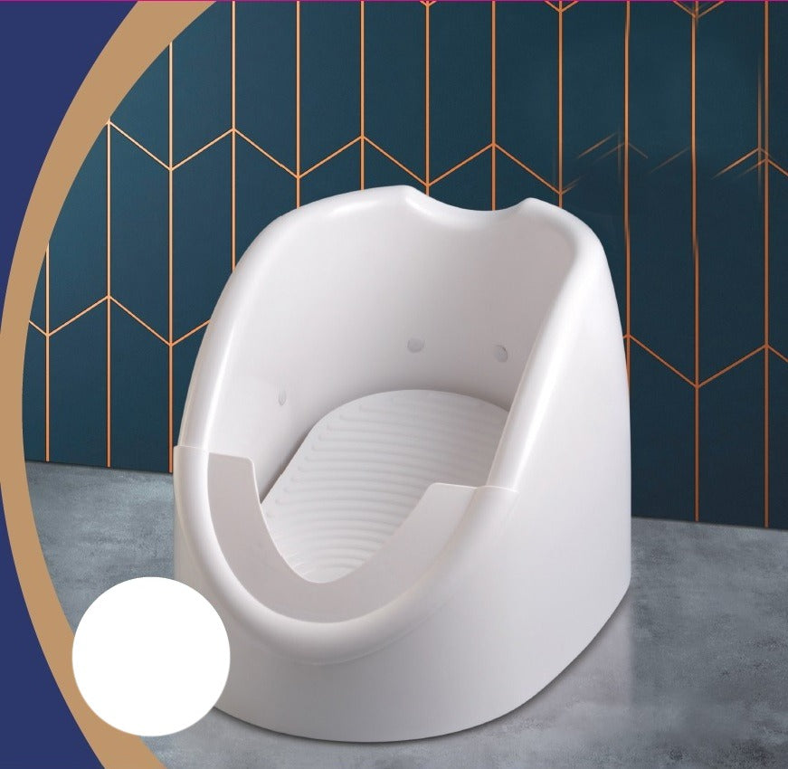 A Automatic Wudu Foot Washer Basin.