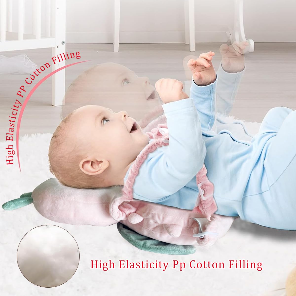 A Baby is Fallen with the aid of Baby Head Protector Pillow