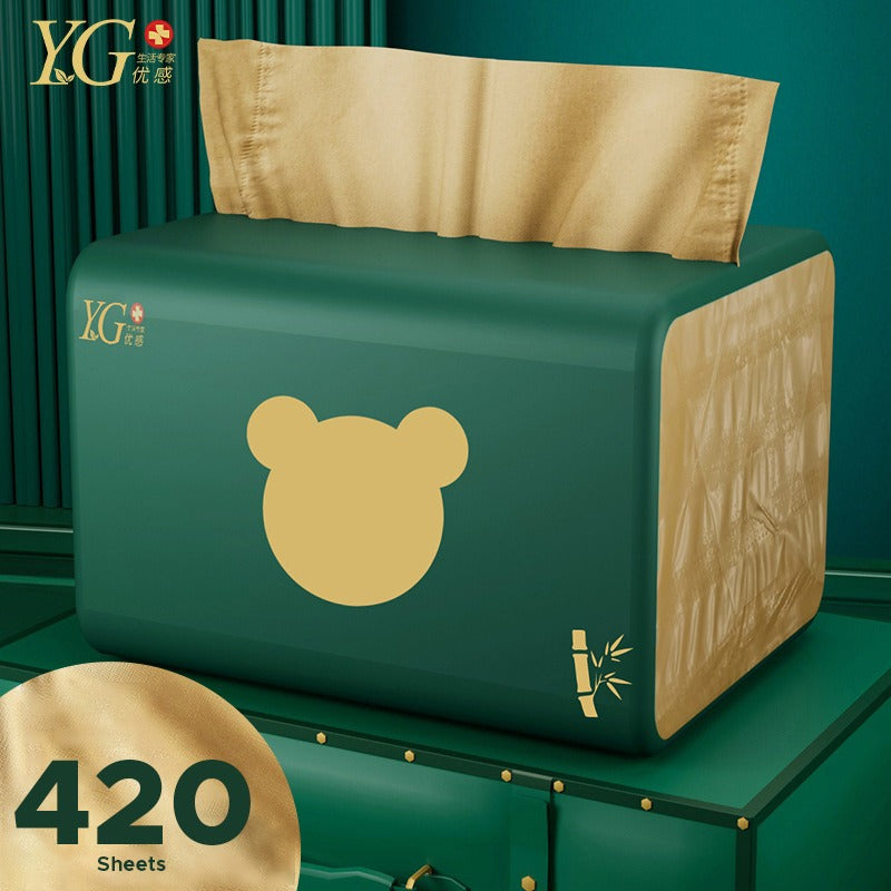 Bamboo Pulp Natural Tissue Paper.