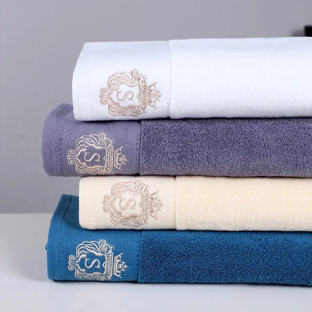 Cotton Bathroom Towel Set.