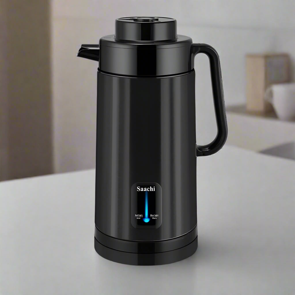 A Black Saachi 3.0 Liters Electric Flask Kettle NL-KT-7771.