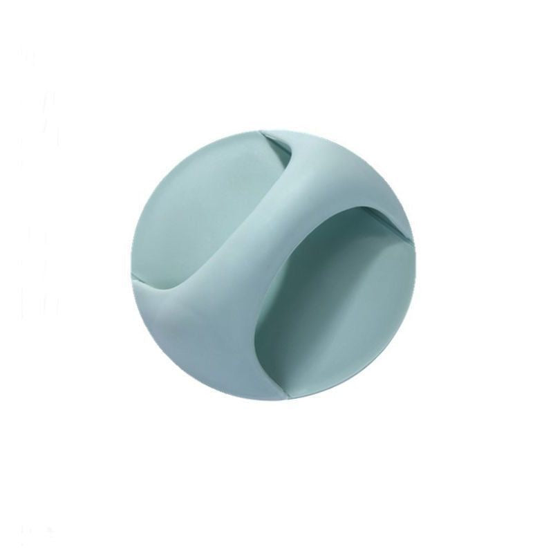 Multi-functional Door Handle in Blue Color.