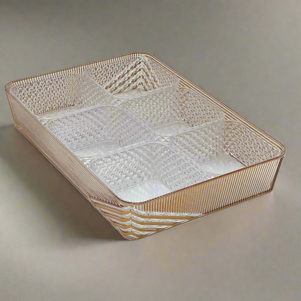 Candy Storage Box with Divided Sections.