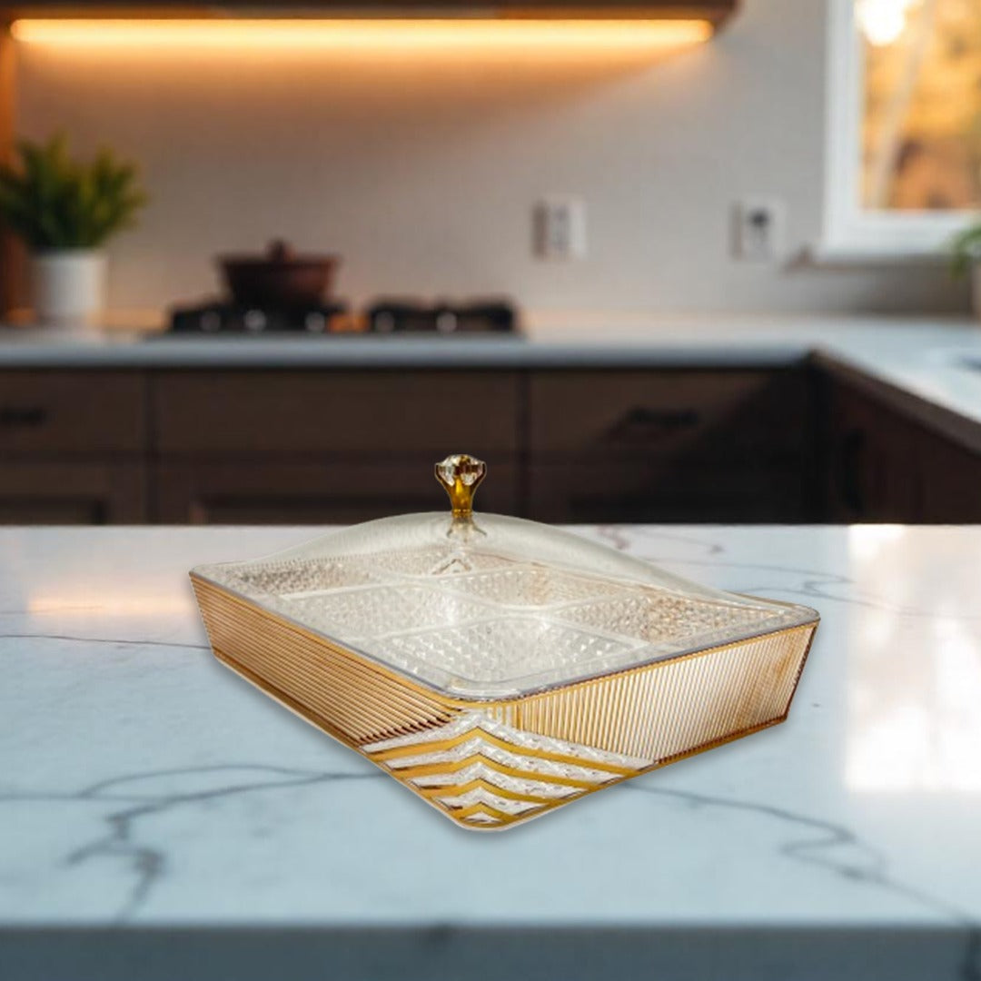 Candy Storage Box with Divided Sections