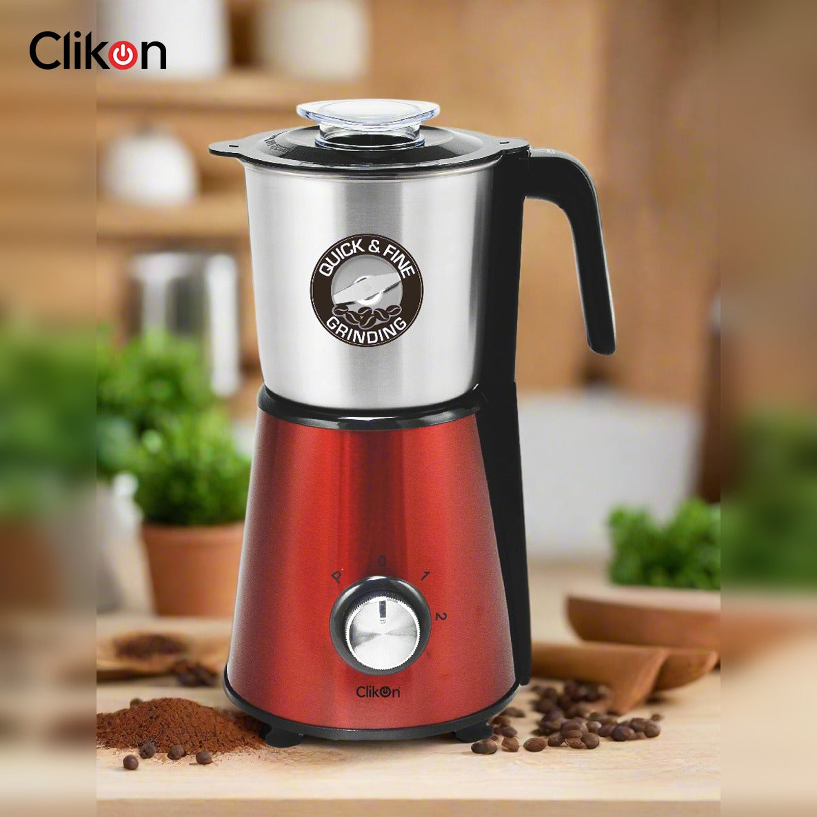 Clikon Quick and Fine Coffee and Spice Grinder - 800ml.