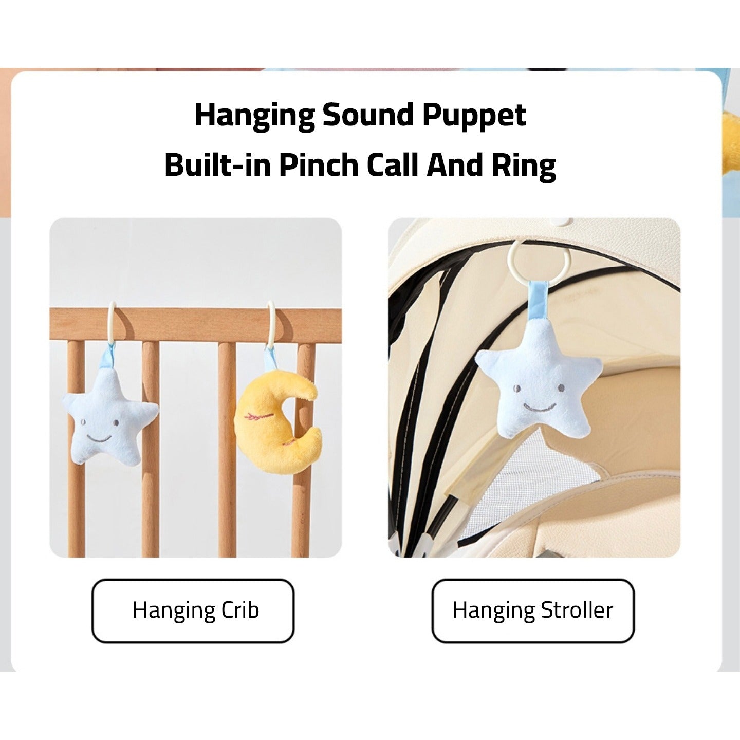 Hanging Puppet Of Comfortable Baby Nest Bed.