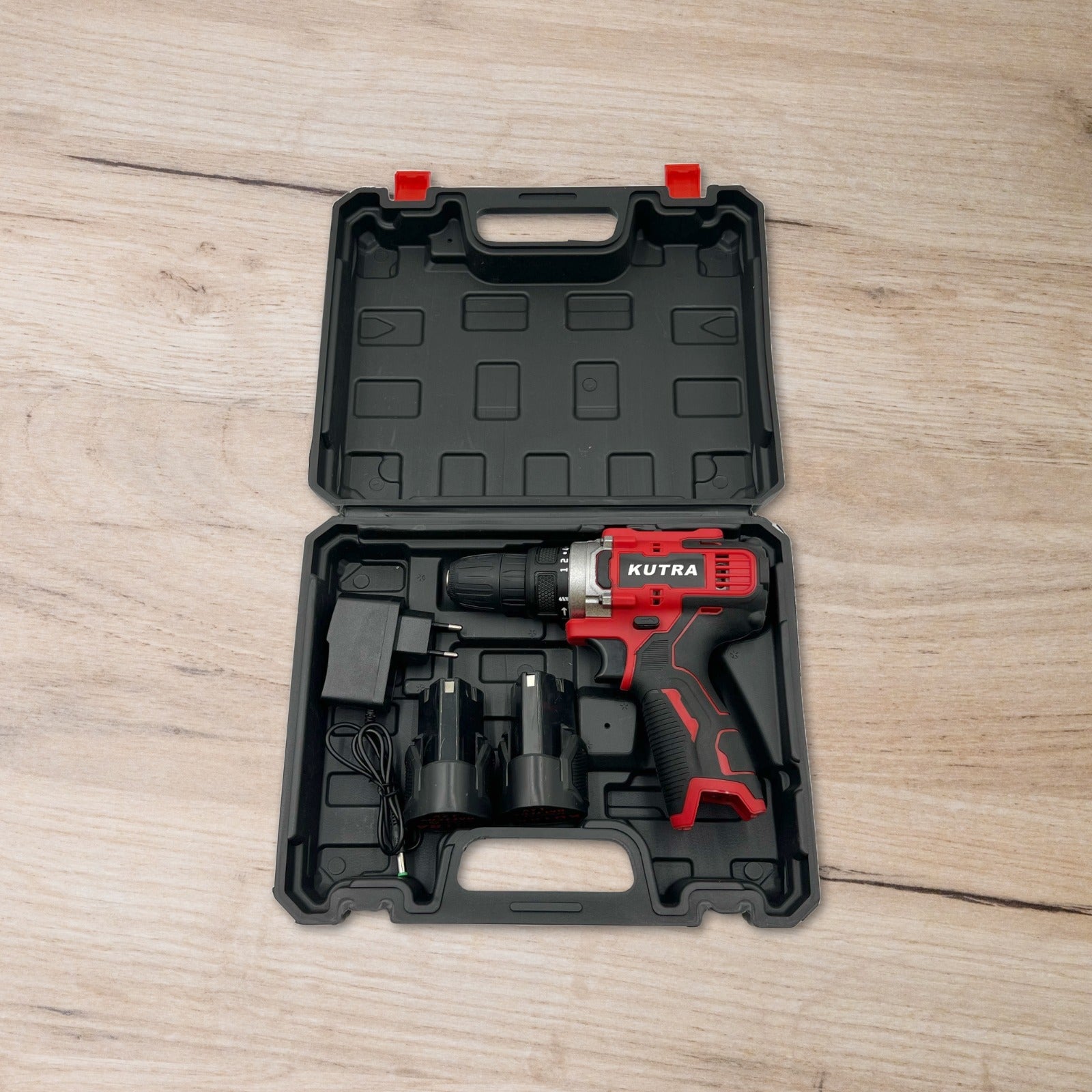 Package Of Cordless Power Drill Driver.