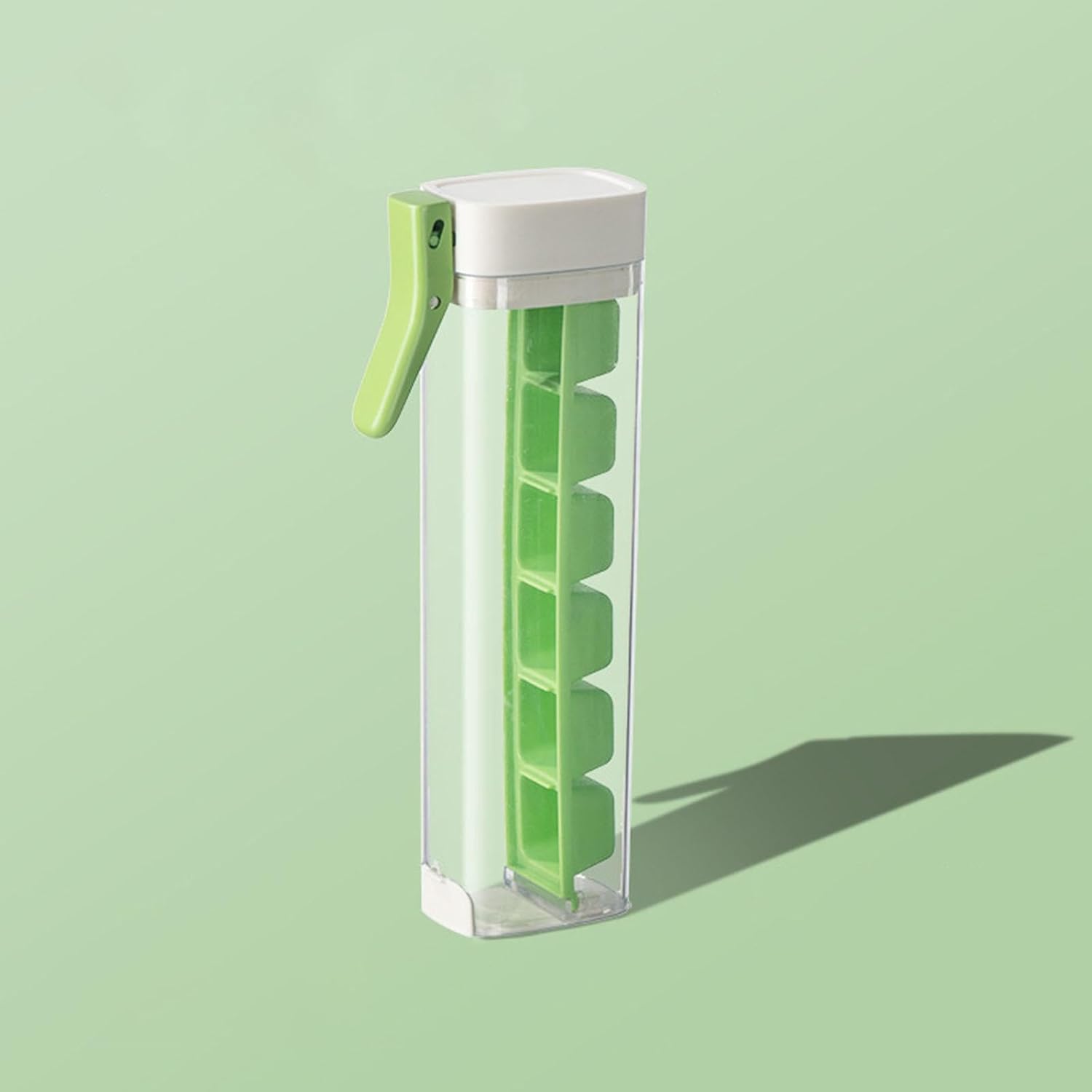 Creative Ice Cube Tray in Green Color.