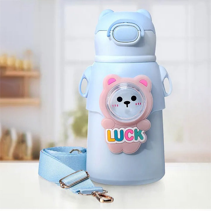 Cute Cartoon Bear Water Bottle for Kids