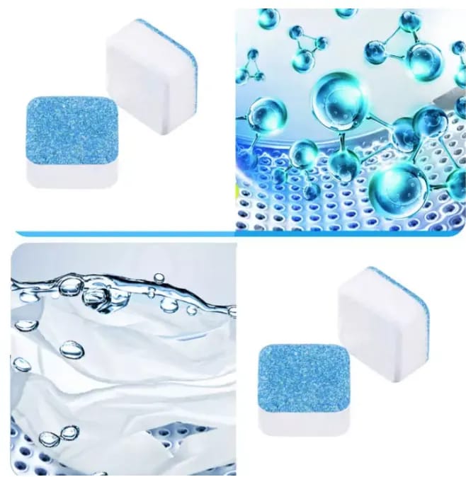 Cleaning washing machine with Washing Machine Cleaning Tablet