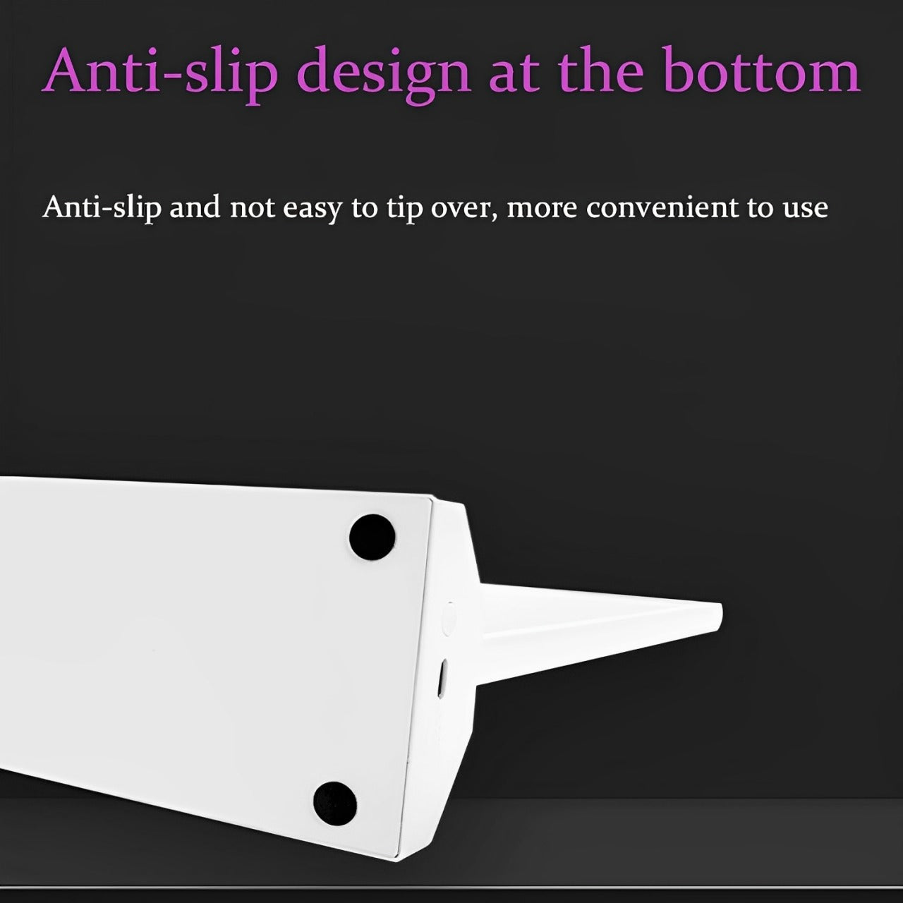 Base Of Desktop Double Sided Display Advertising Light Box.